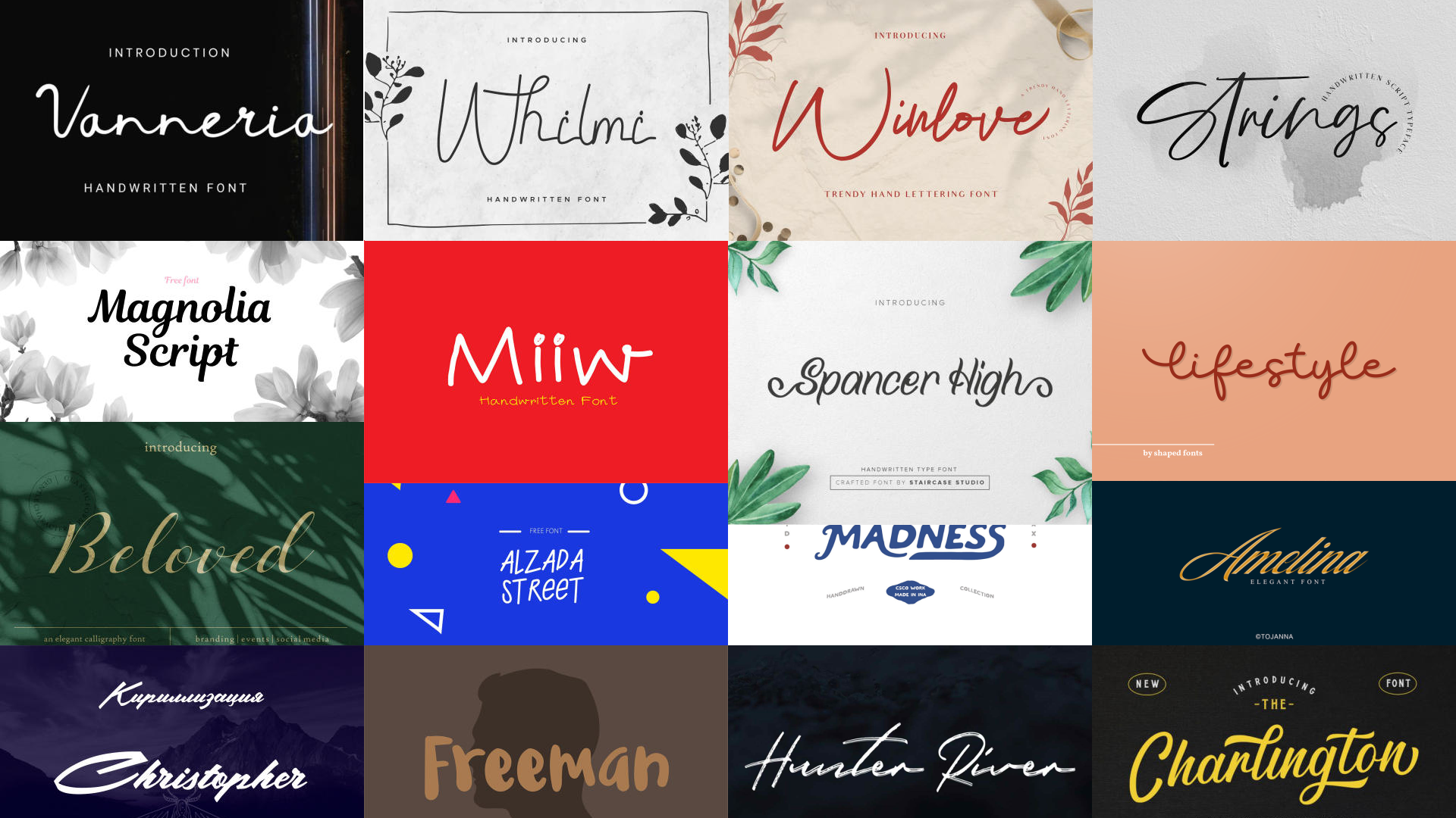 19 Of The Best Cursive Fonts In 2022 FONTSrepo