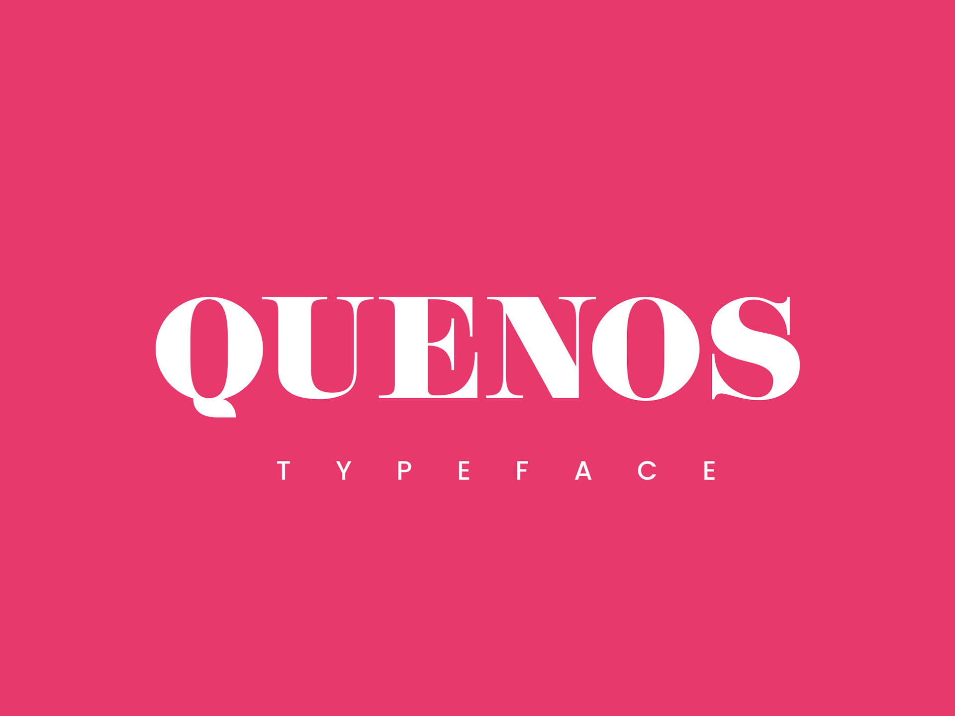 Quenos Typeface - Free