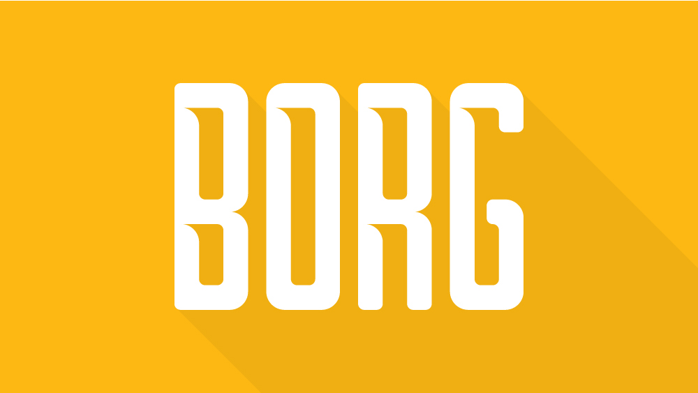 Borg Free Font