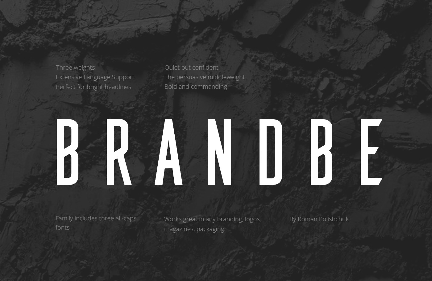 Brandbe Free Font - sans-serif