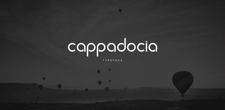 Cappadocia Free Font - sans-serif
