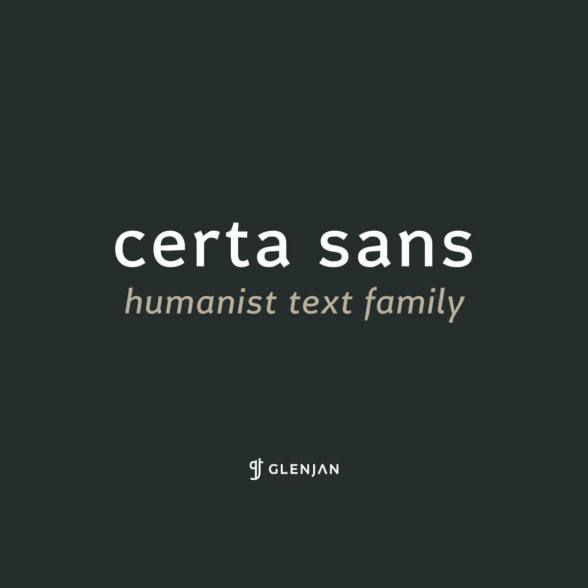 Certa Sans Free Font - sans-serif