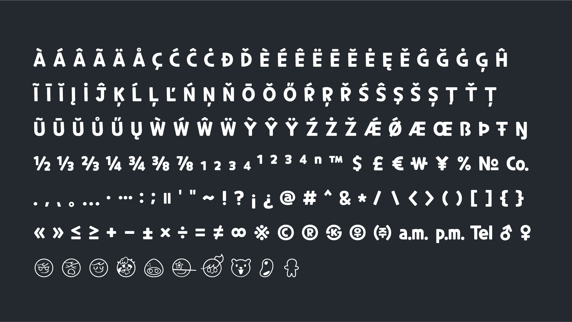 CookieRun Free Font - slab-serif