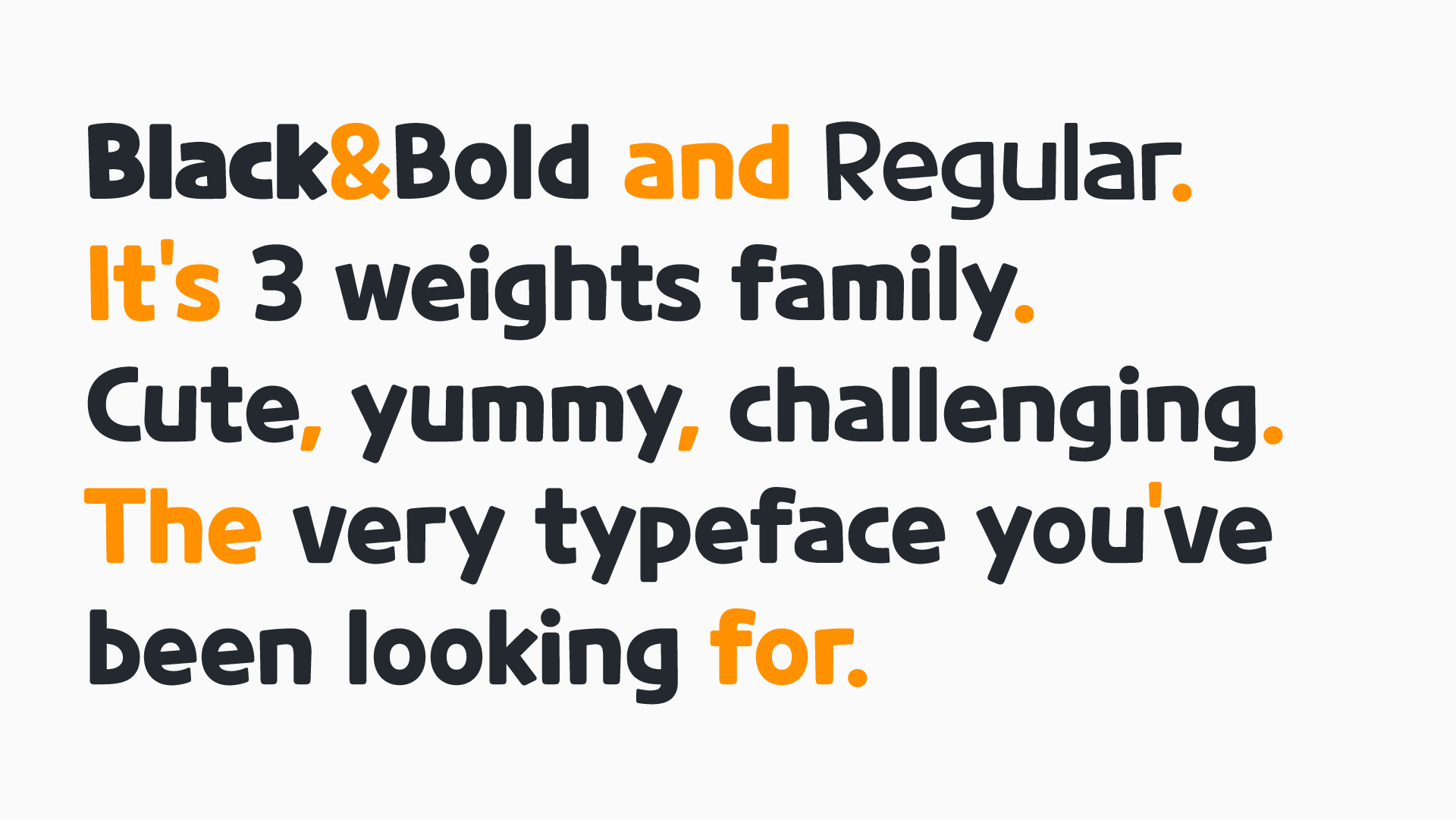 CookieRun Free Font - slab-serif