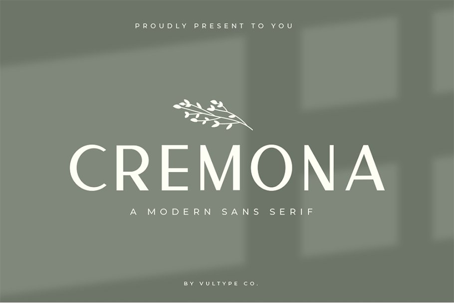 Cremona Free Font - sans-serif