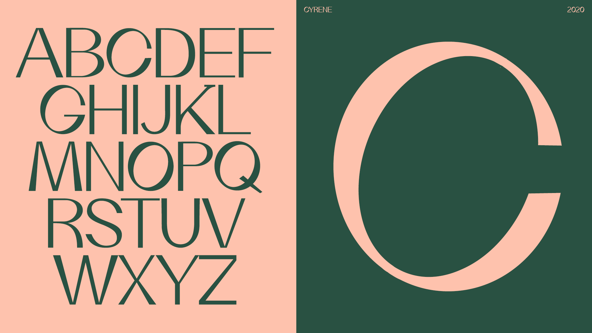 Cyrene Free Font - sans-serif