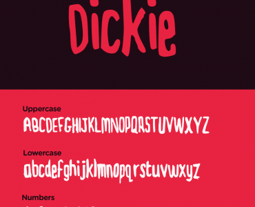 Dickie Free Font - script
