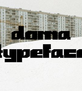 doma Free Font - sans-serif, decorative-display