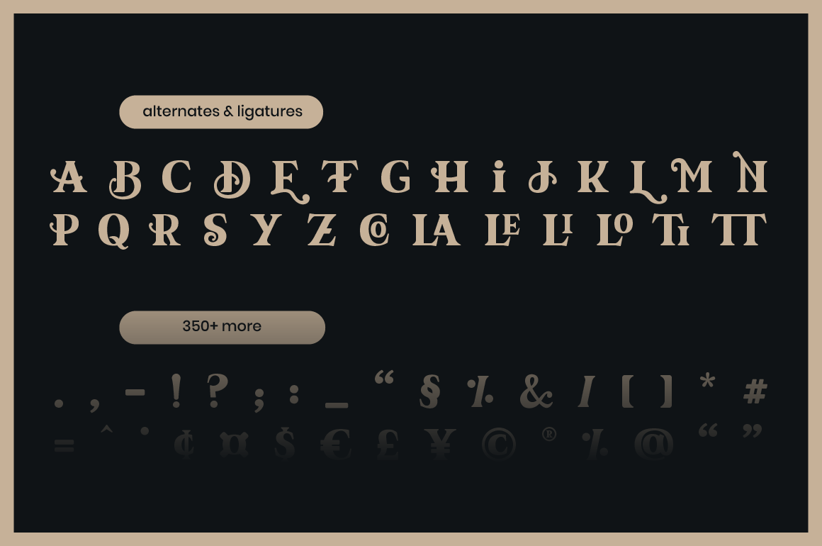 Equil Free Font - serif