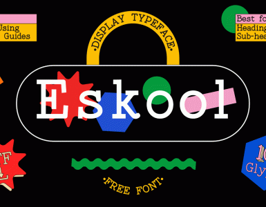 Eskool Free Font - sans-serif