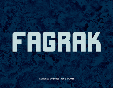FAGRAK Free Font - sans-serif