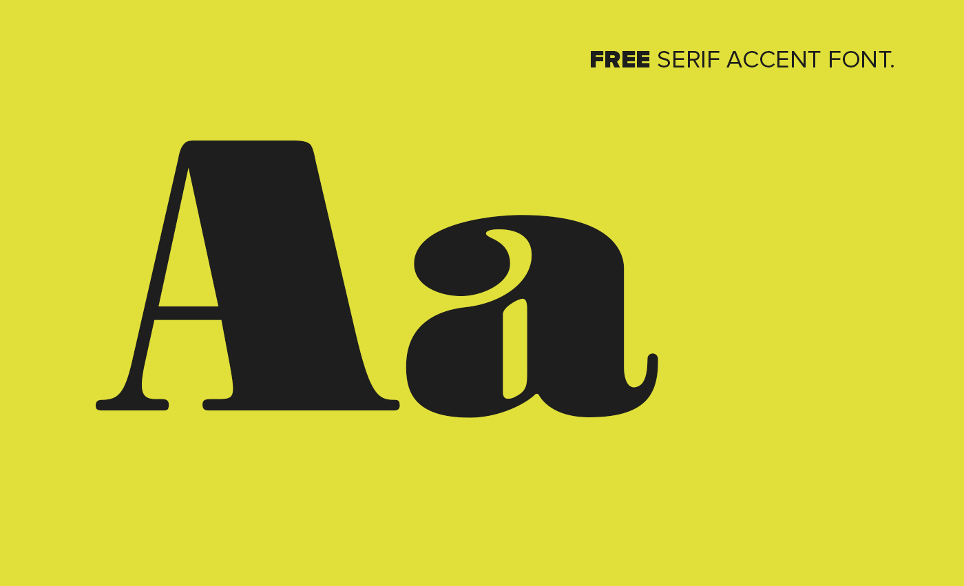 Foerte Free Font - serif