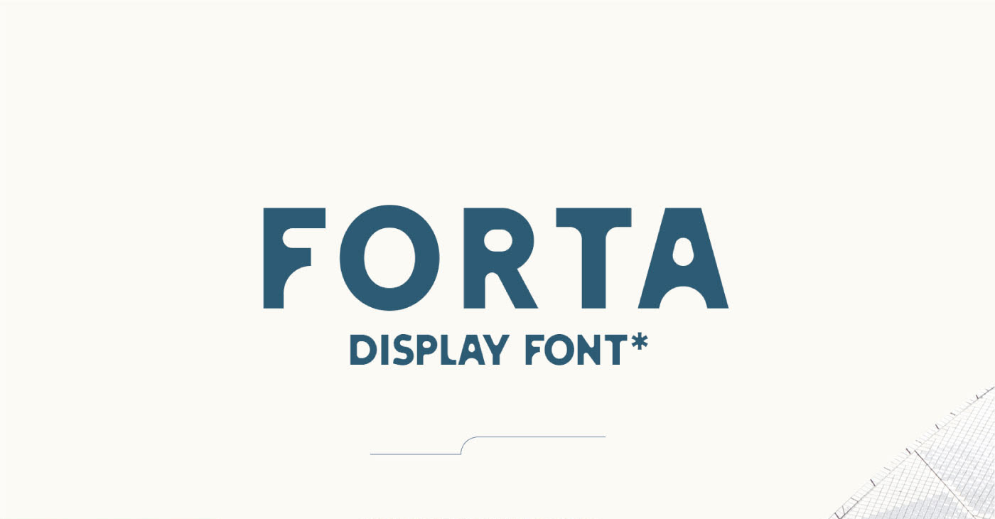FORTA Free Font - decorative-display