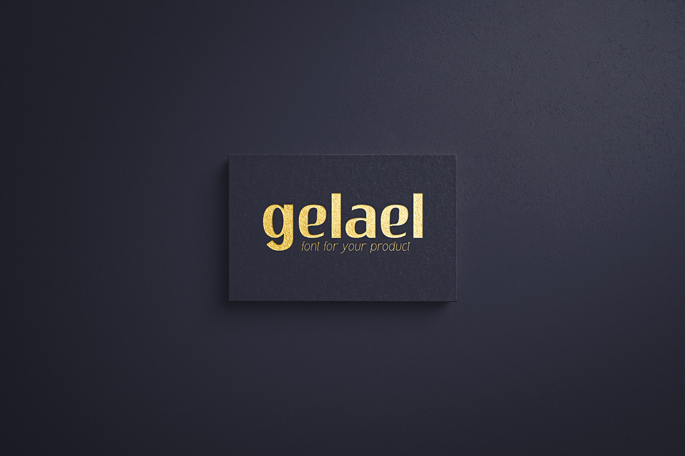 Gelael Free Font - sans-serif