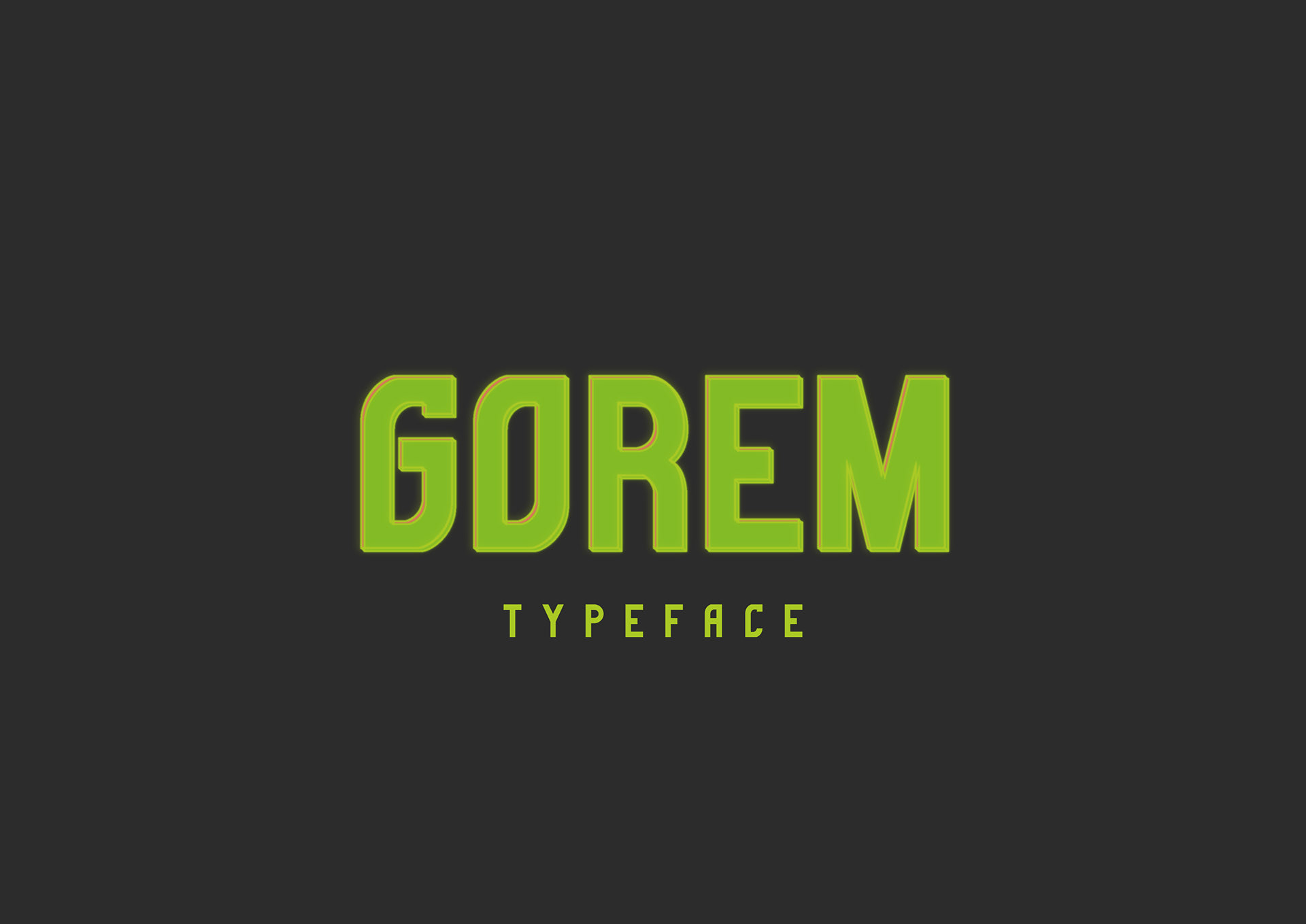 Gorem Free Font - sans-serif