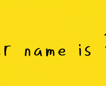 Her name is Rie Free Font - script