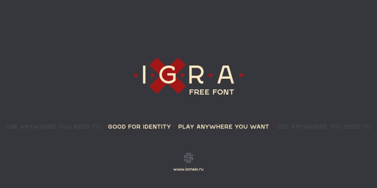 igra sans Free Font - sans-serif, cyrillic