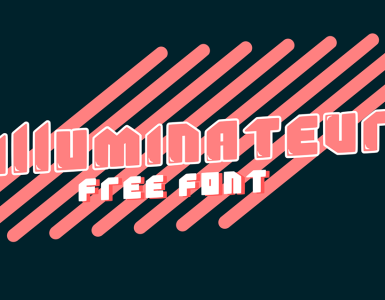illuminateur Free Font - decorative-display