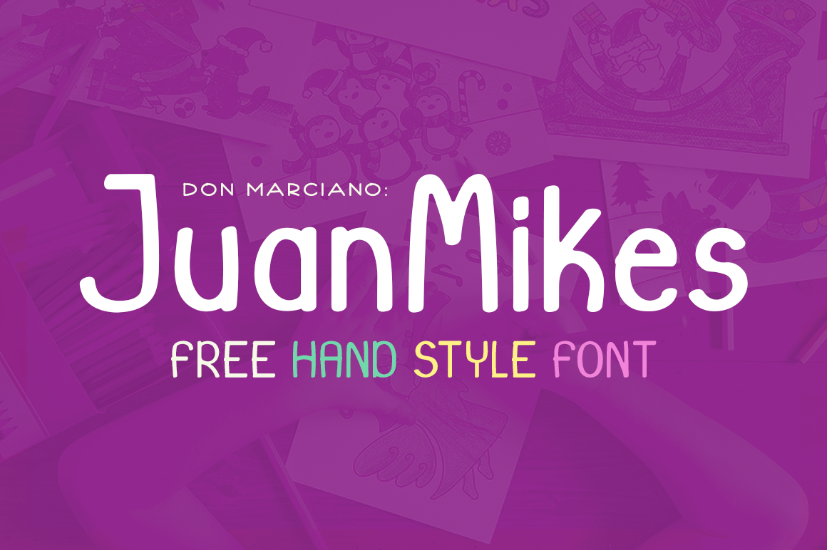 JuanMikes Free Font - script