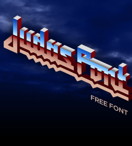 Judas Free Font - decorative-display