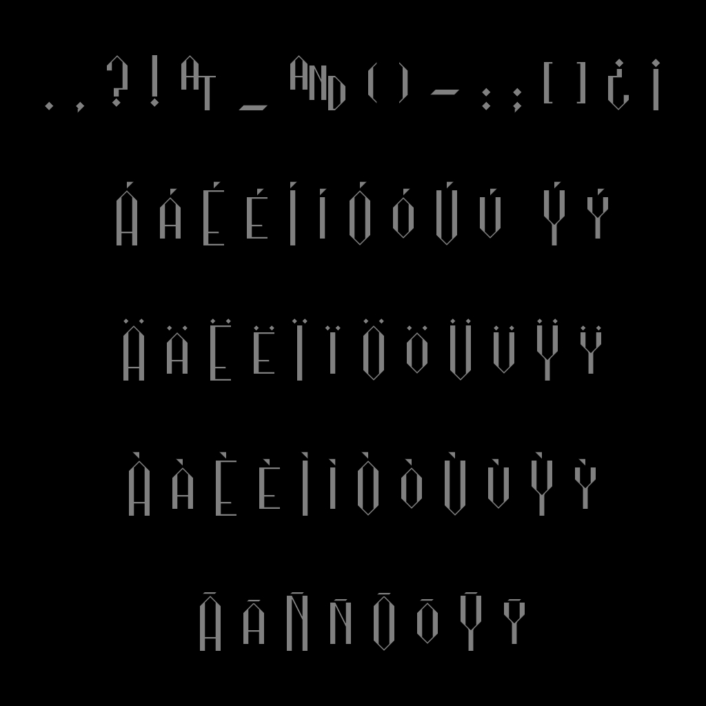 Kagome Free Font - decorative-display