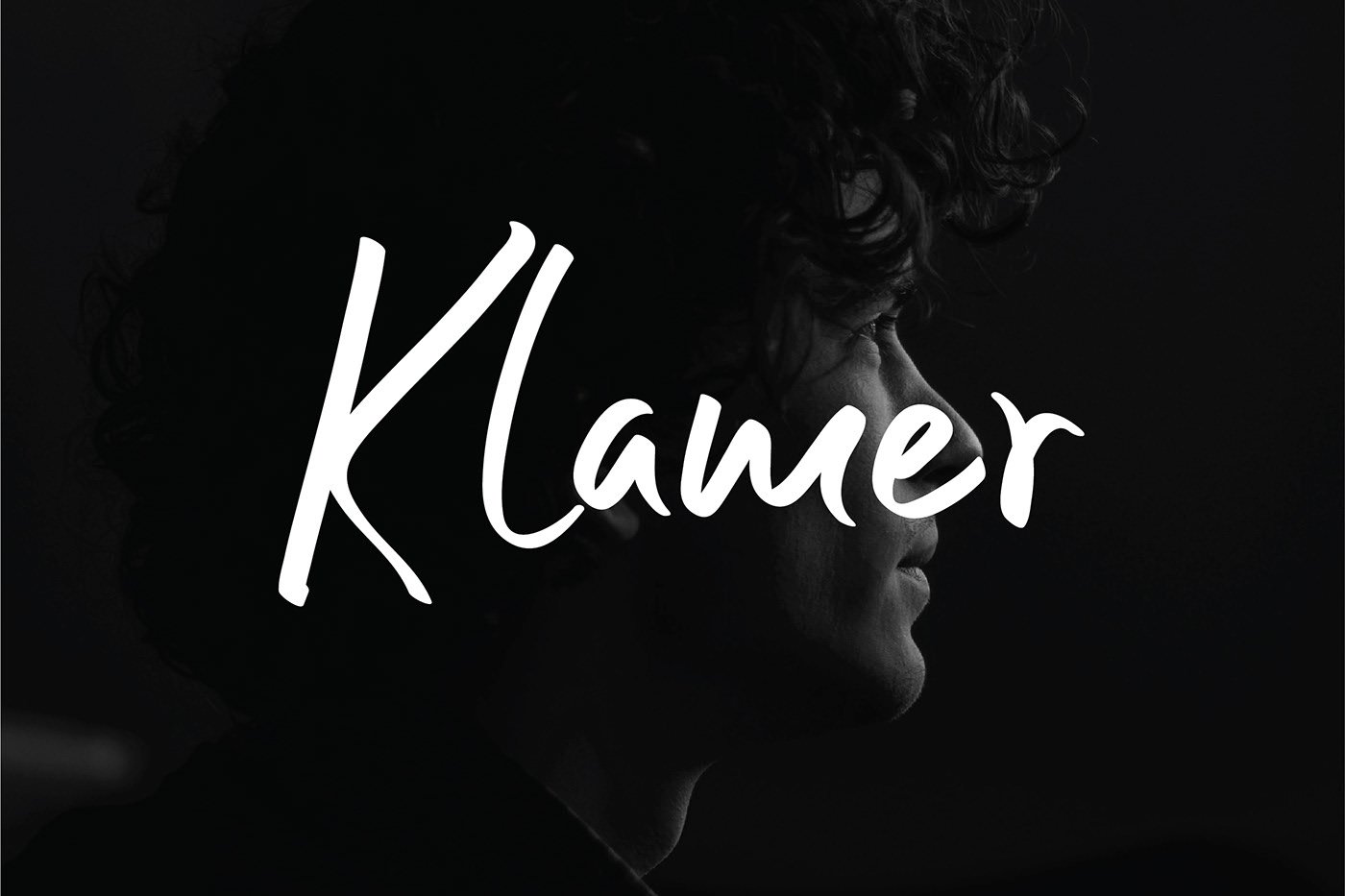 Klamer Free Font - script