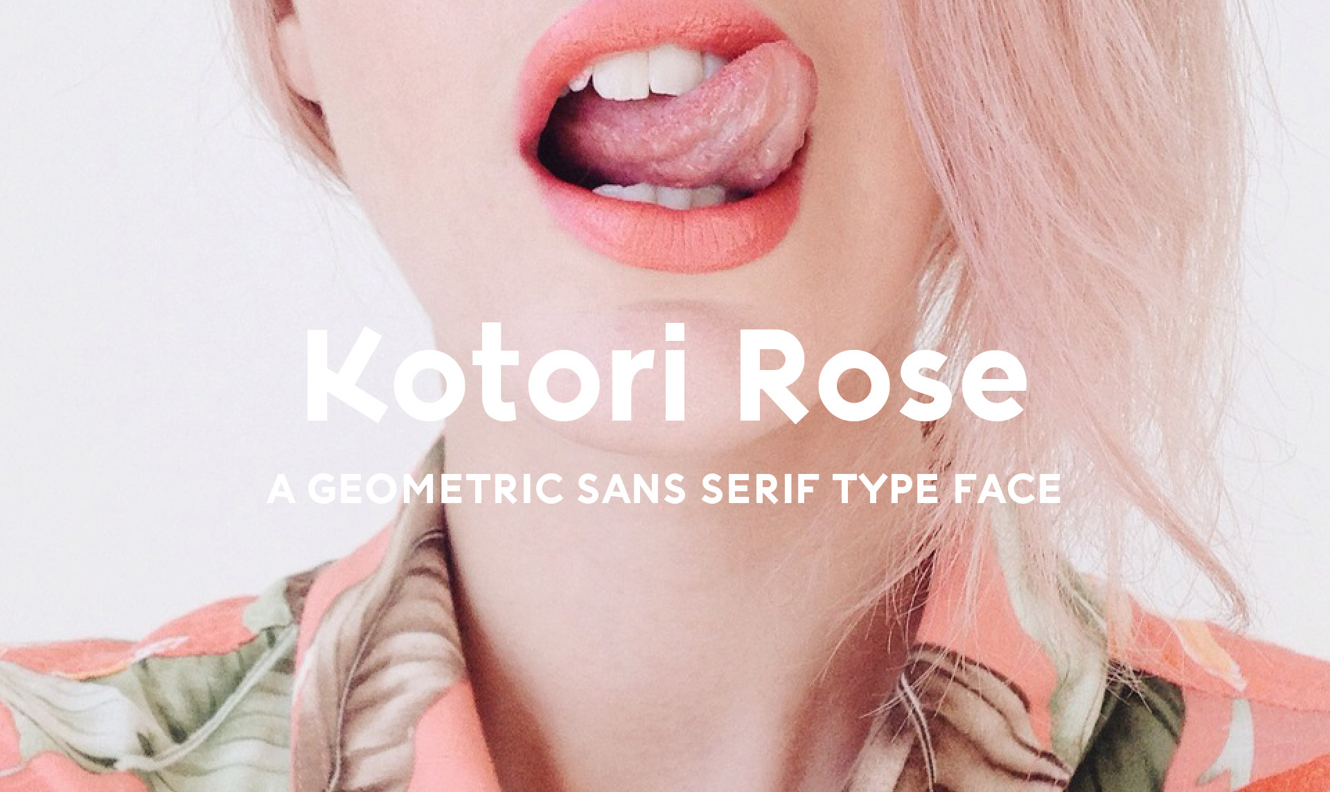 Kotori Rose Free Font - sans-serif