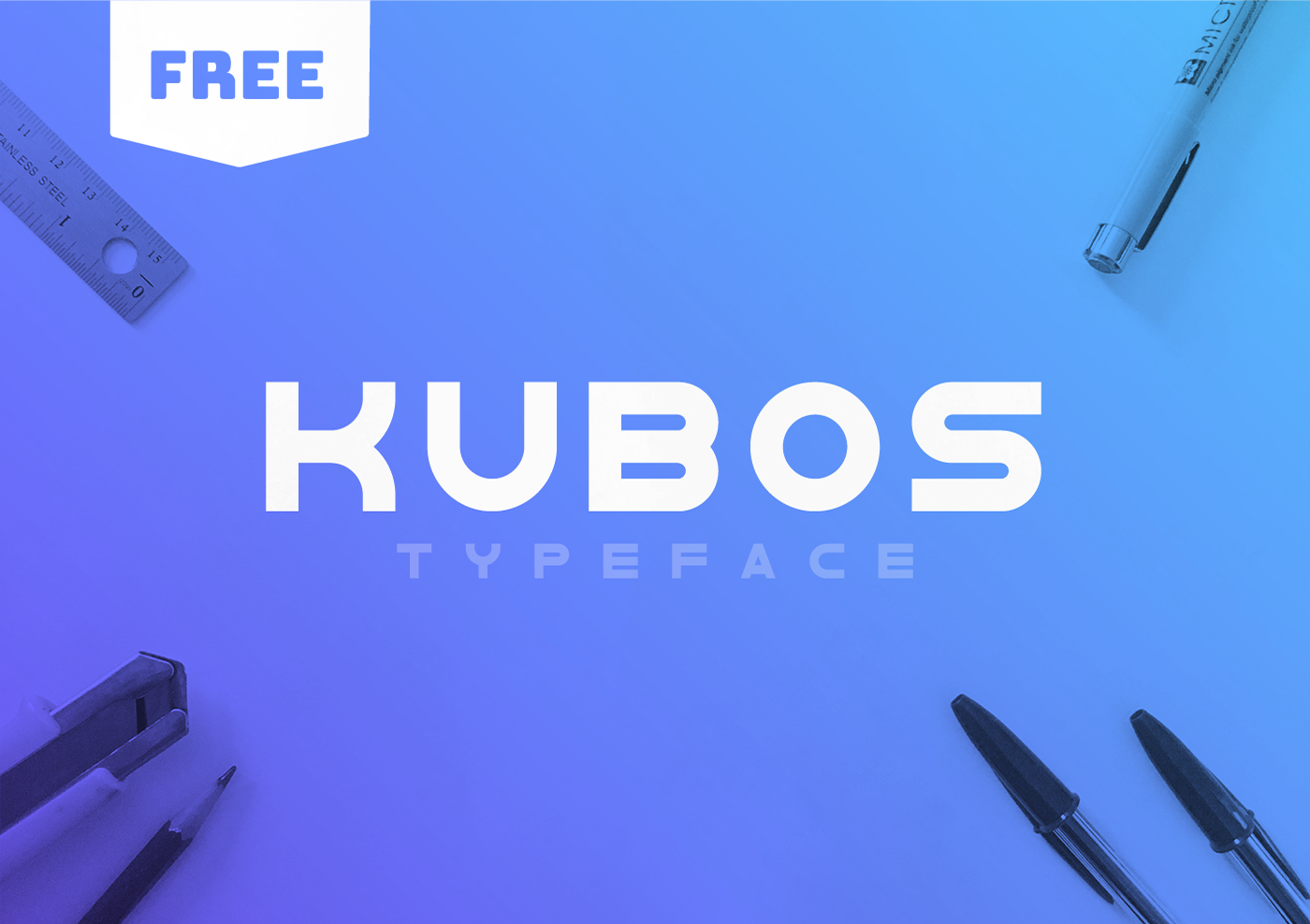 KUBOS Free Font - sans-serif