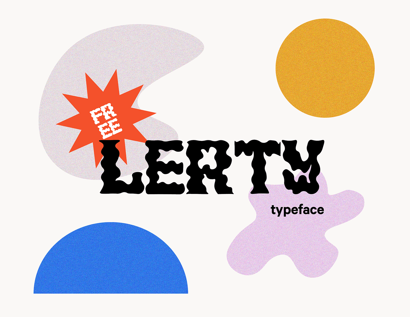 Lerty Free Font - decorative-display