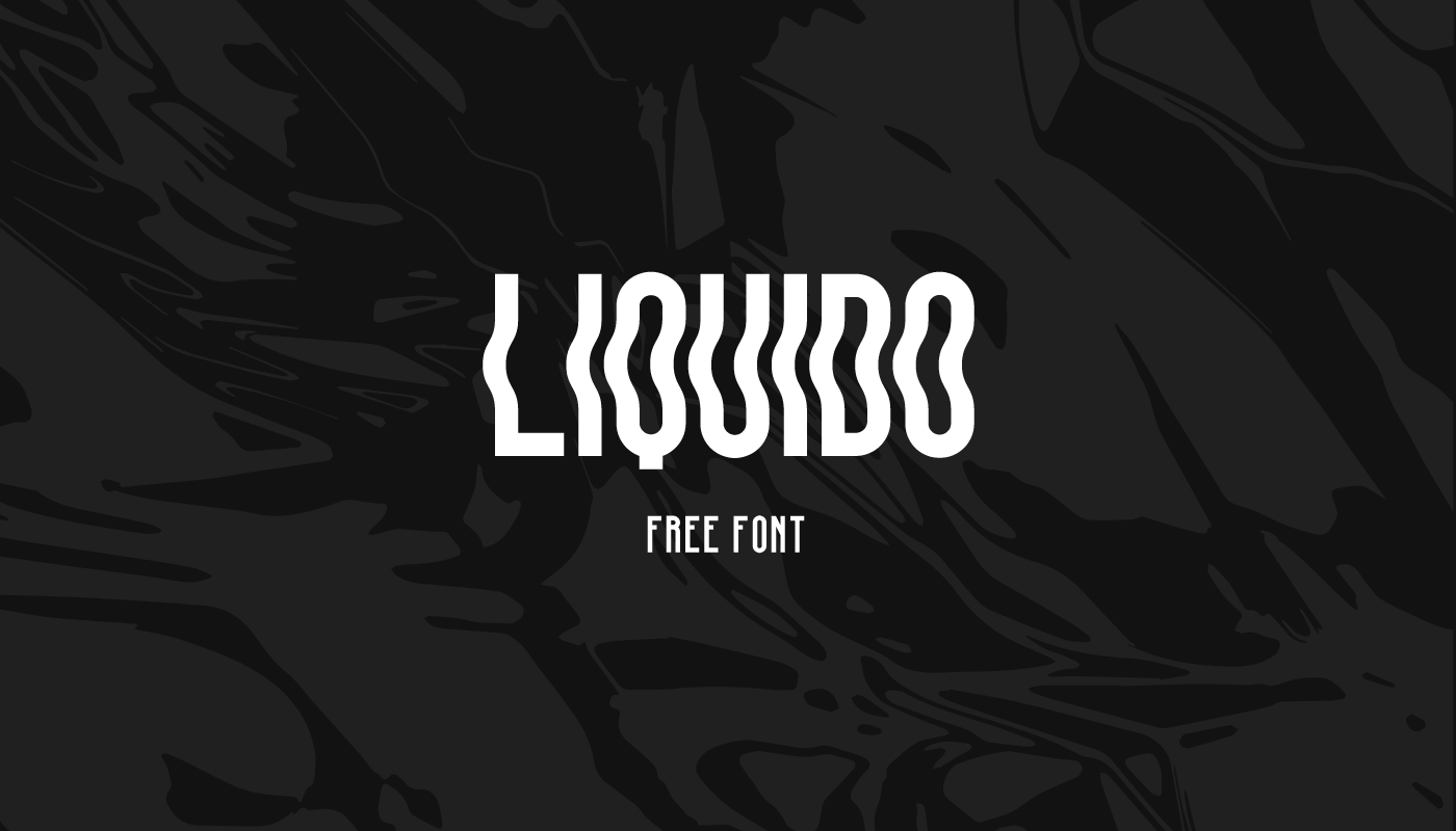 LIQUIDO Free Font - sans-serif