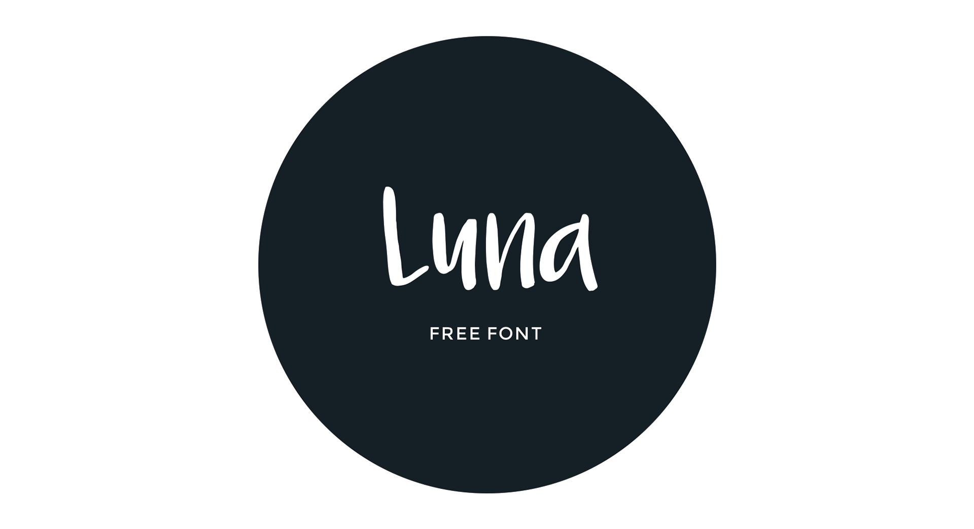 LUNA Free Font - script