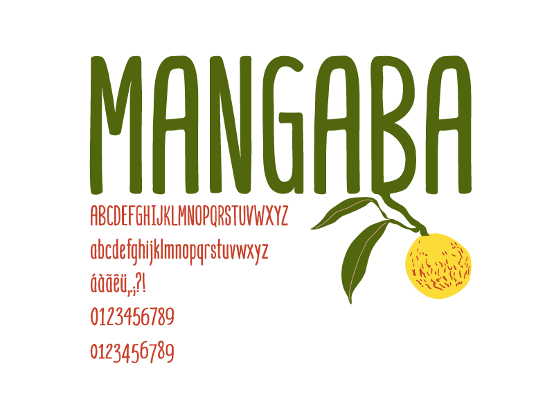 Mangaba Free Font - sans-serif
