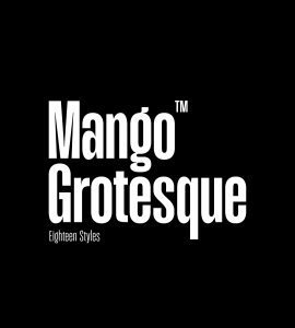 Mango Grotesque Free Font - sans-serif