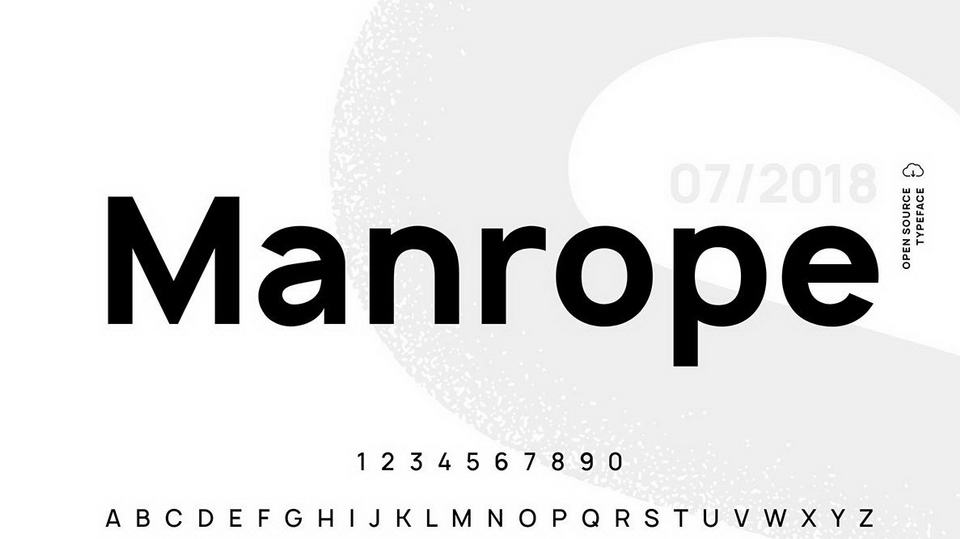 Manrope Font Family - sans-serif