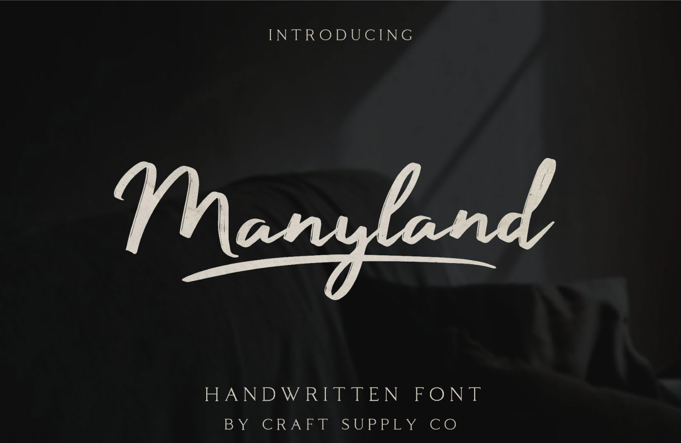 Manyland Free Font - script
