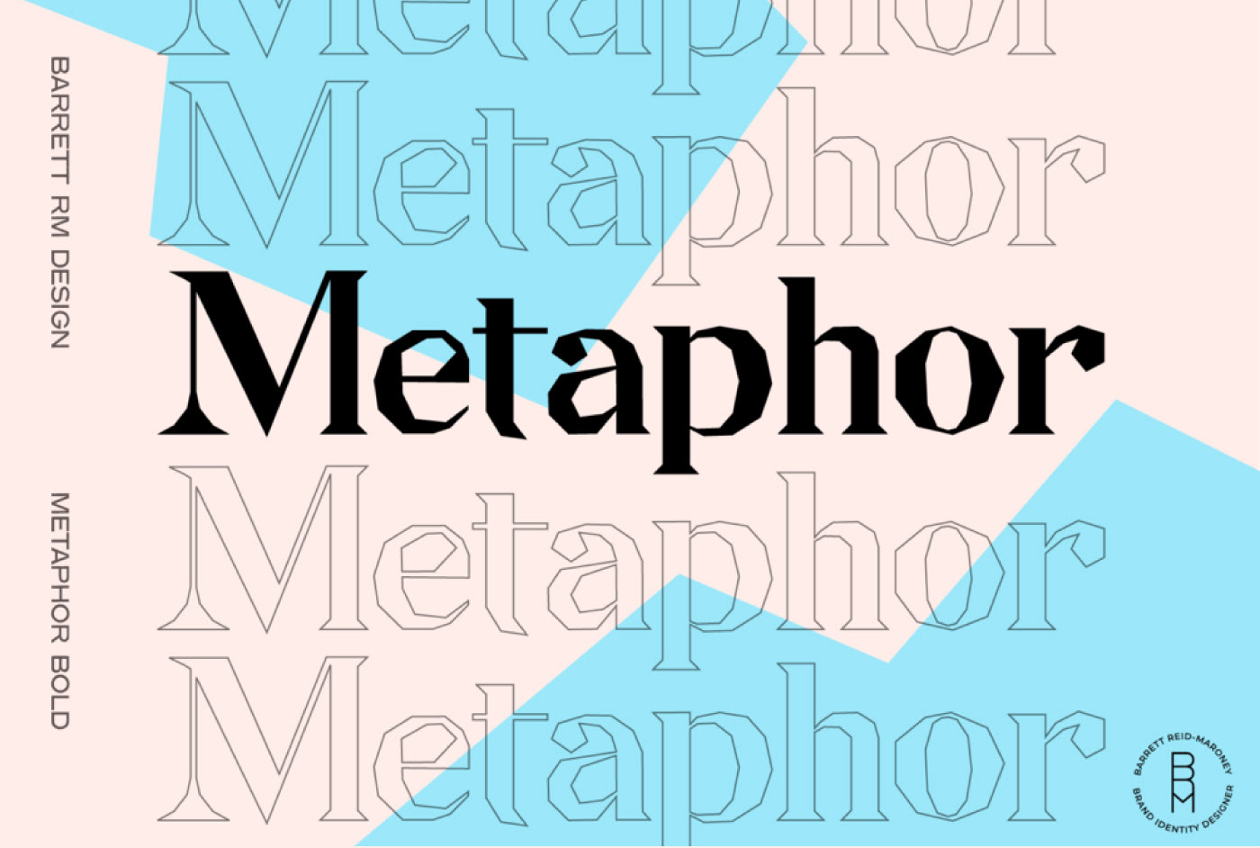 METAPHOR Free Font - serif