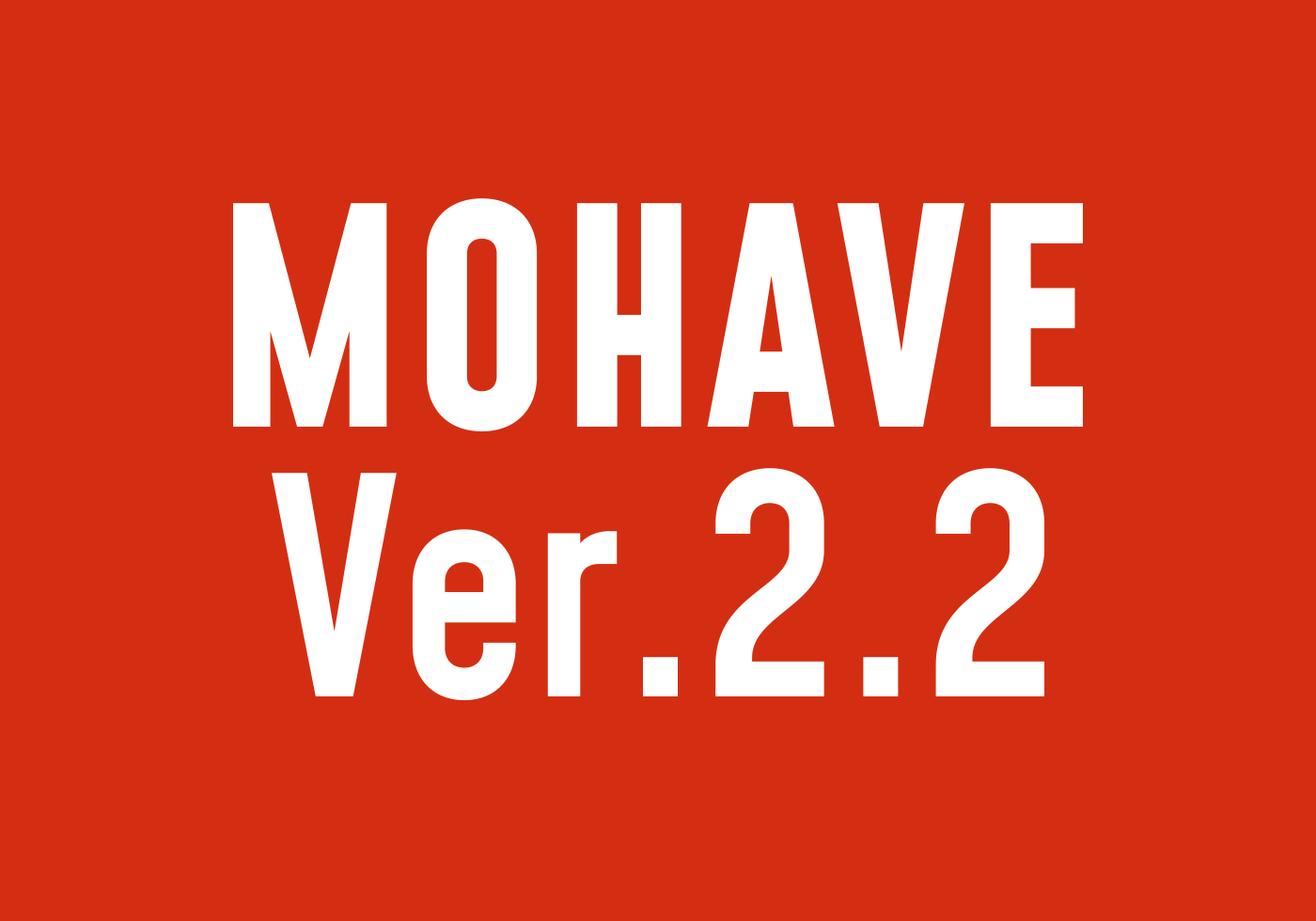 Mohave Fonts Family - sans-serif
