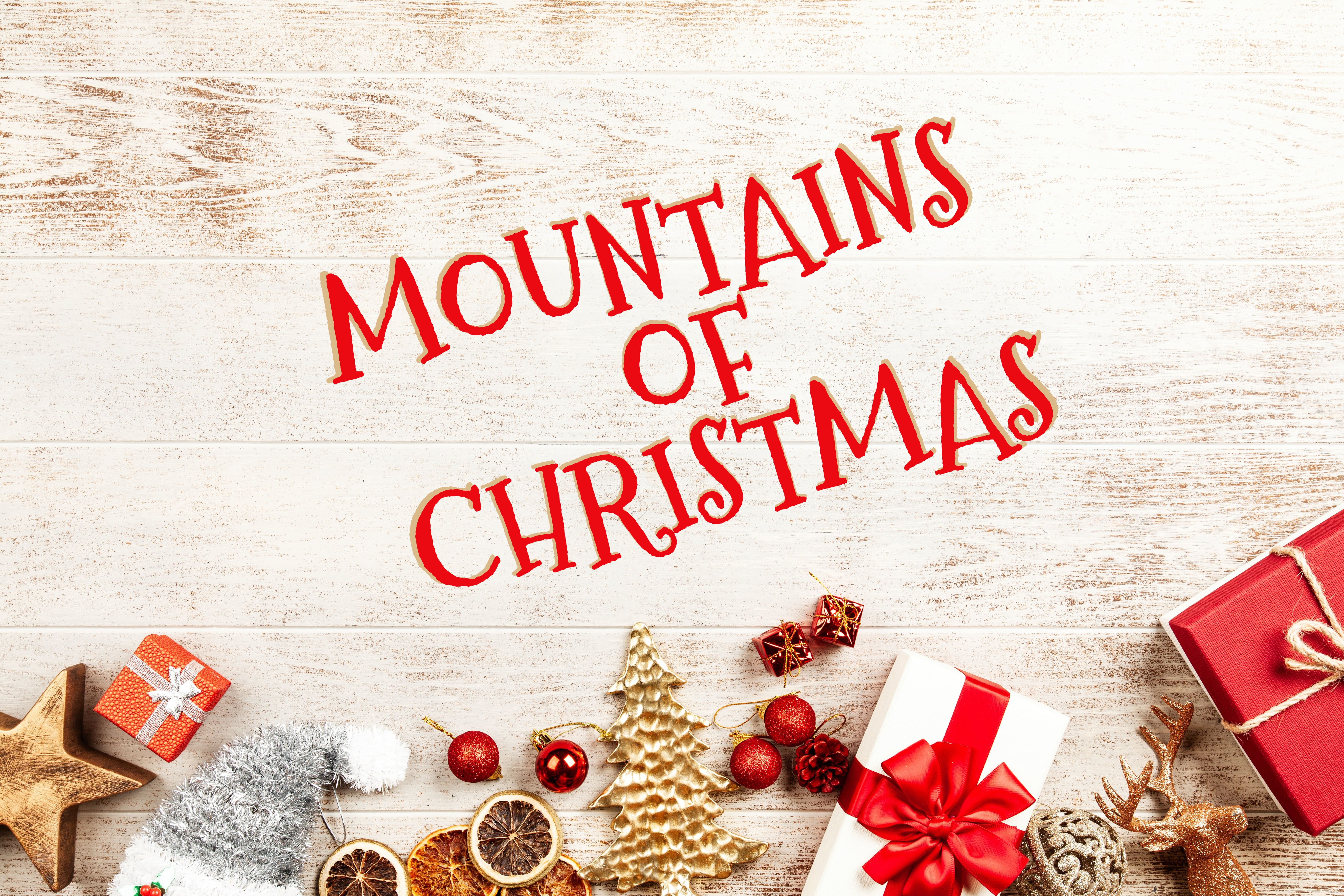 Mountains of Christmas Free Font - script