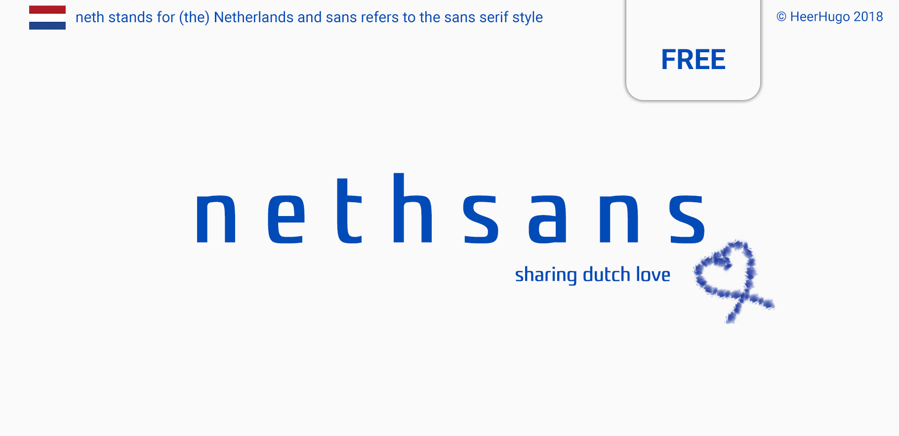 Nethsans Free Font - sans-serif