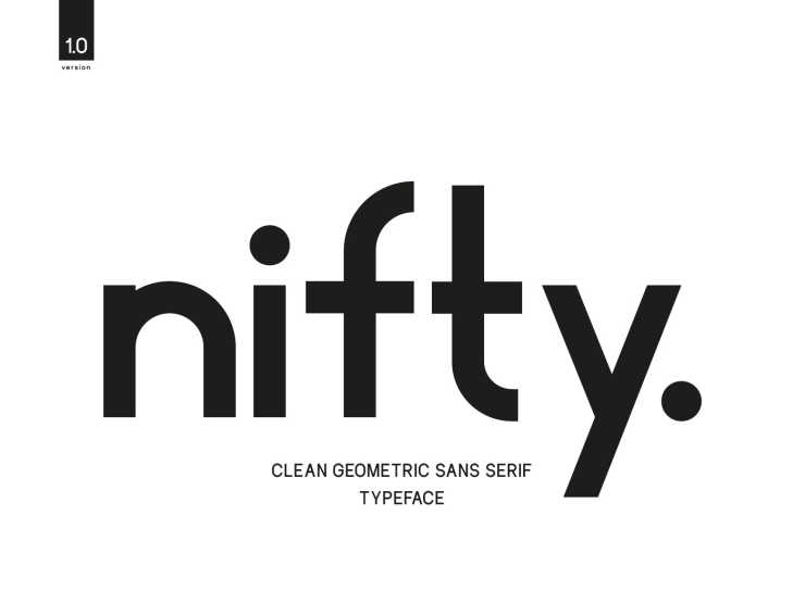 Nifty Free Font - sans-serif