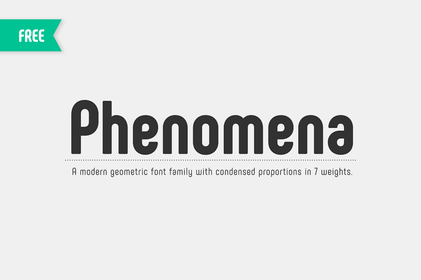 Phenomena Free Font Family