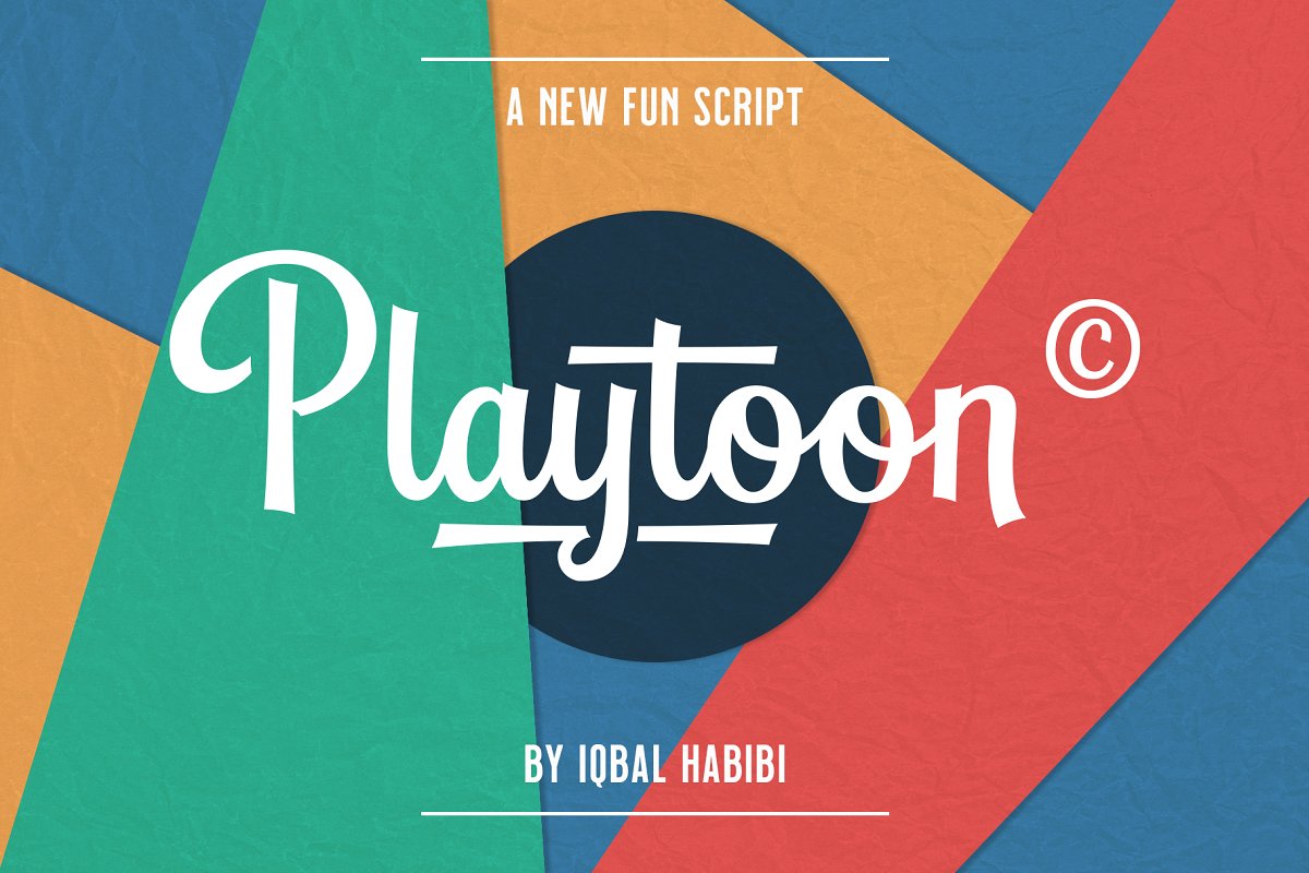 Playtoon Free Font - script