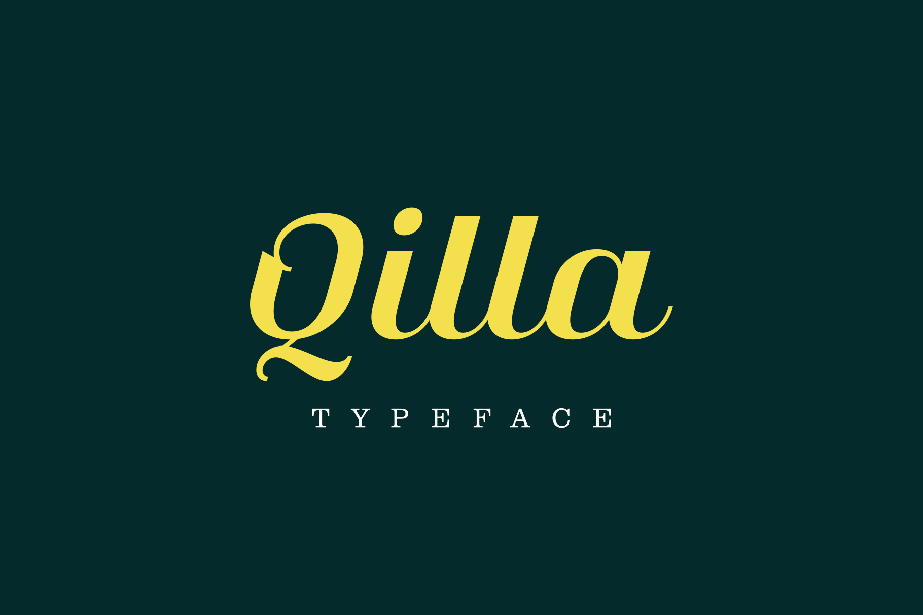 Qilla Free Font - script
