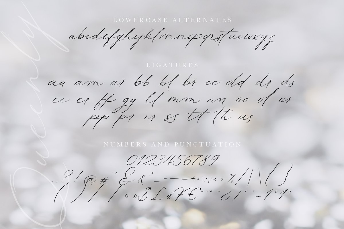 Queenly Free Font - script