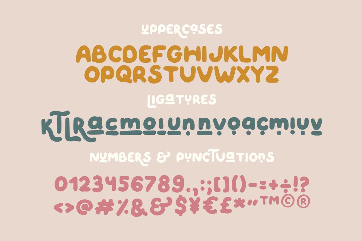 QUIRKY SPRING Free Font - decorative-display