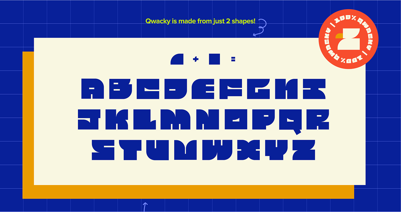 Qwacky Free Font - decorative-display