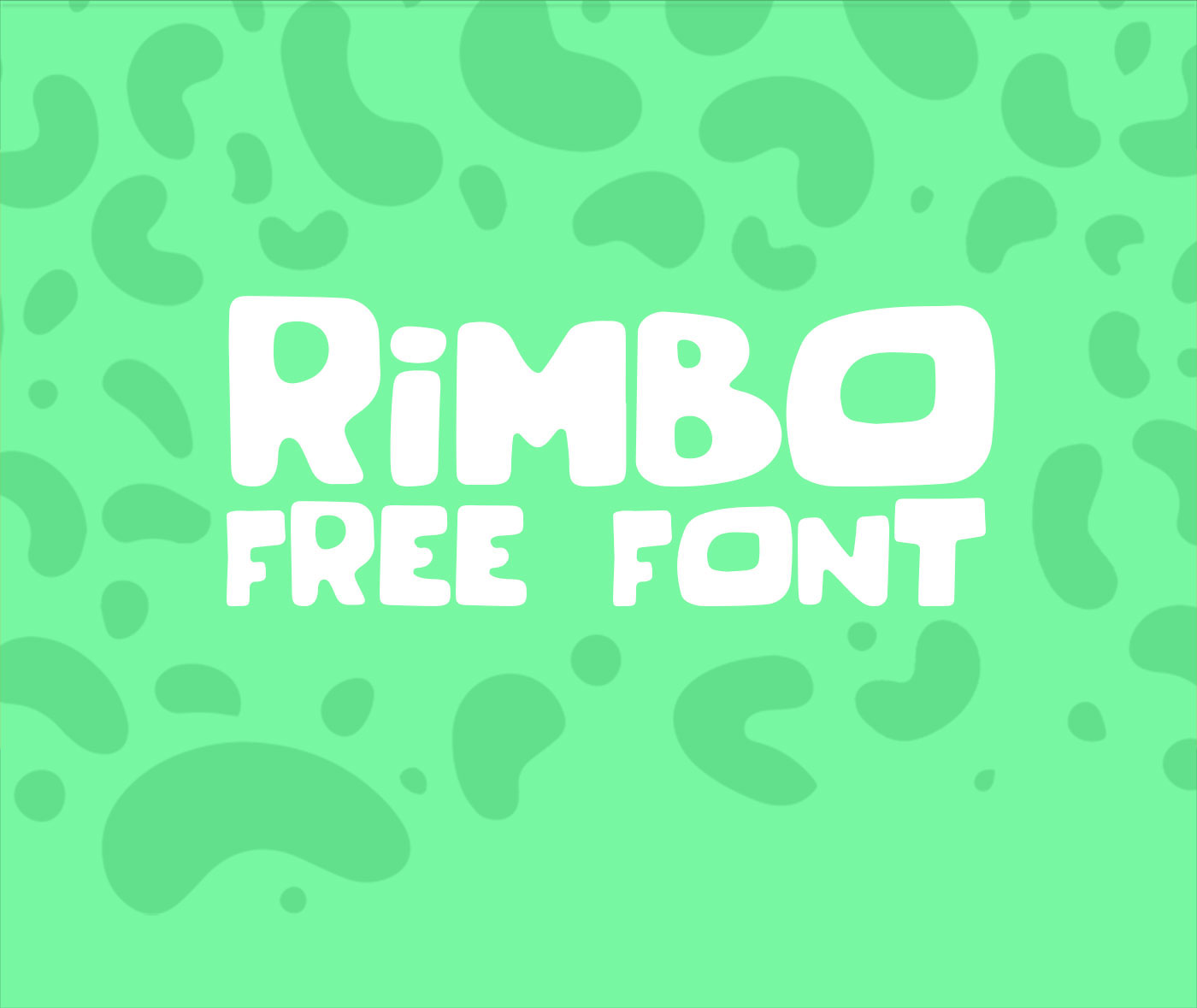 RIMBO Free Font - script