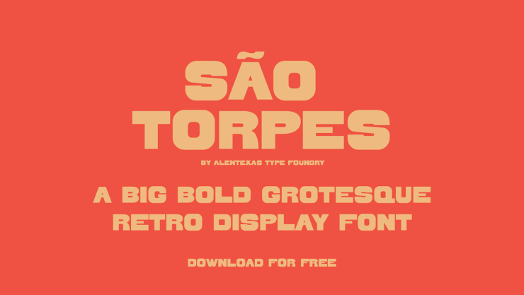 São Torpes Free Font - decorative-display