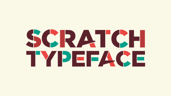 Scratch Free Typeface - decorative-display