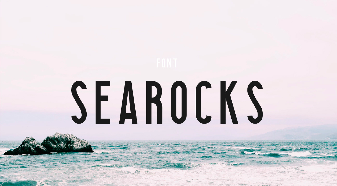 SEAROCKS Free Font - sans-serif